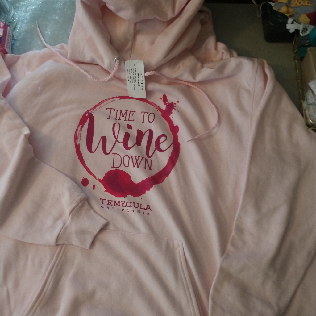 Brand New Time To Wine Down Hoodies